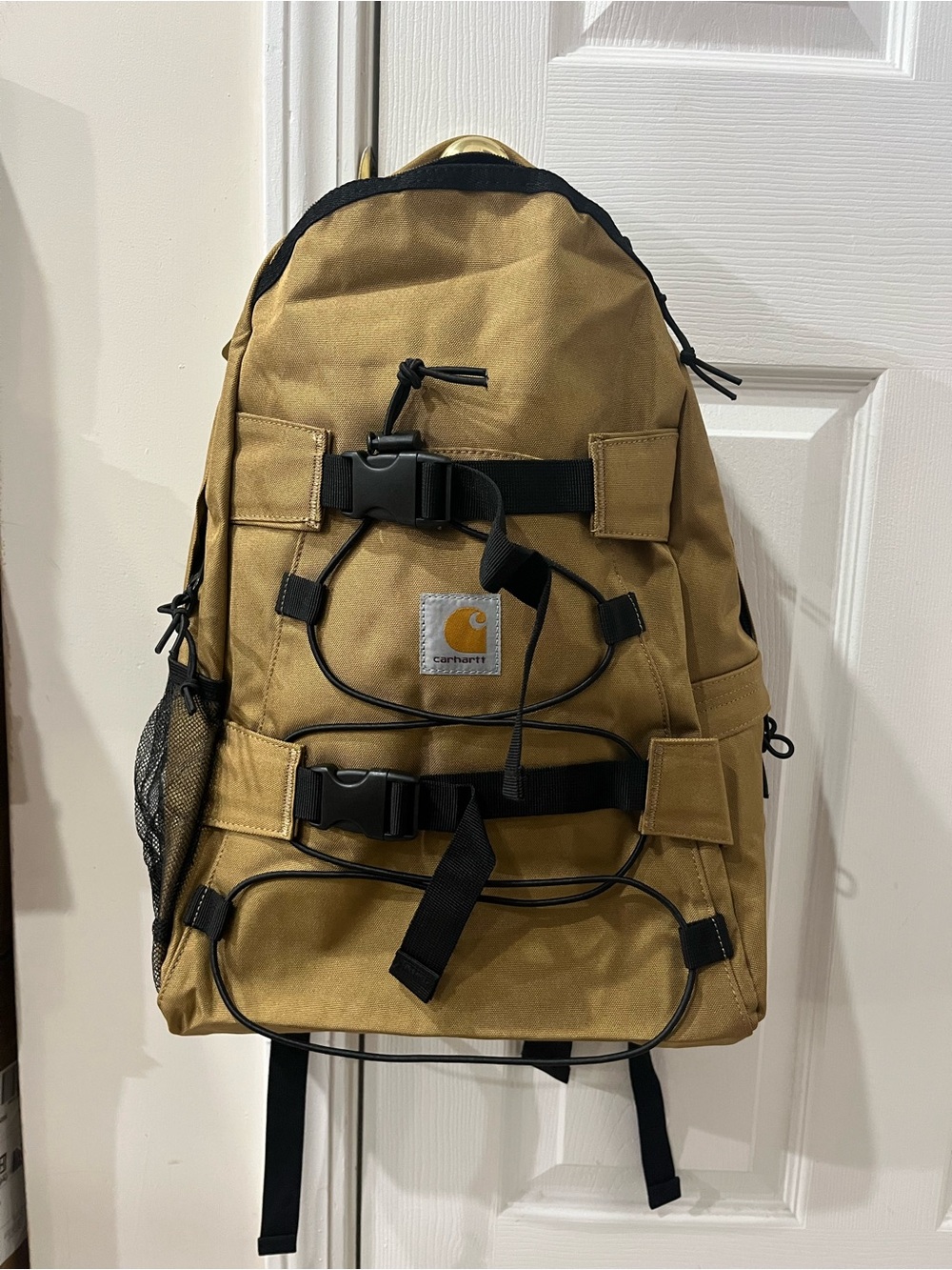 Carhartt Men’s Tan Work Backpack with Black Accents